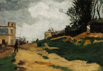 地味なシーン Painting - 風景 1867 2 ポール・セザンヌ